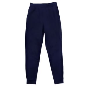 Uniqlo Elegant Stretch Joggers, Color: Navy, Size S